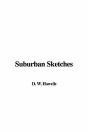 Cover of: Suburban Sketches by William Dean Howells