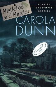 Cover of: Mistletoe and murder by Carola Dunn