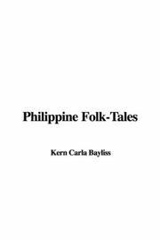 Cover of: Philippine Folk-tales