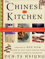Cover of: The Chinese Kitchen by Deh-Ta Hsiung