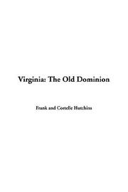 Cover of: Virginia: The Old Dominion
