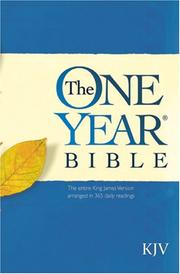 Cover of: One Year Bible by Tyndale, Tyndale