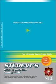 Cover of: Student's Life Application Study Bible: New Living Translation Version, Personal Size Bible, Aqua (Student's Life Application Study Bible: New Living Translation)