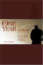 Cover of: The One Year at His Feet Devotional