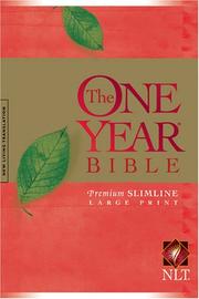 Cover of: The One Year Bible by Tyndale, Tyndale