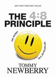 Cover of: The 4:8 Principle by Tommy Newberry