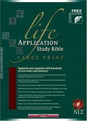 Cover of: Life Application Study Bible | 