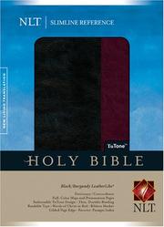 Cover of: Slimline Reference Bible NLT, TuTone | Tyndale