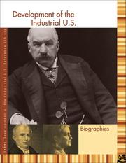 Cover of: Development of the industrial U.S.