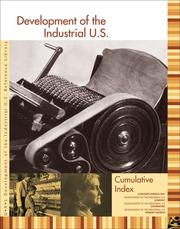 Cover of: Development of the Industrial U.S. Reference Library Cumulative Index Edition 1.