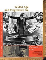 Cover of: Gilded Age & Progressive Era Reference Library Cumulative Index (UXL Gilded Age and Progressive Era Reference Library)