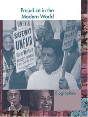 Cover of: Prejudice in the Modern World (Prejudice Throughout History Reference Library)