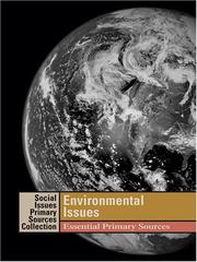 Cover of: Environmental Issues: Essential Primary Sources (Social Issues Primary Sources Collection)