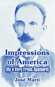 Cover of: Impressions of America (By a Very Fresh Spaniard)