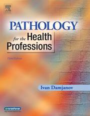 Cover of: Pathology for the health professions