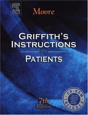 Cover of: Griffith's Instructions for Patients by Stephen Moore