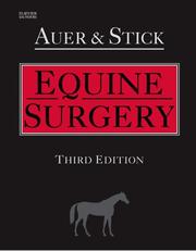 Cover of: Equine Surgery | Jorg A. Auer