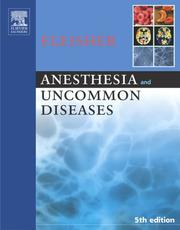 Cover of: Anesthesia and Uncommon Diseases