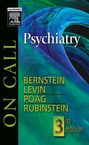 Cover of: On call psychiatry