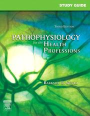 Cover of: Study Guide for Pathophysiology for the Health Professions