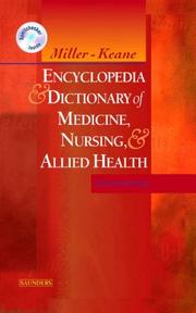 Cover of: Miller-Keane Encyclopedia & Dictionary of Medicine, Nursing & Allied Health -- Revised Reprint (Miller-Keane Encyclopedia & Dictionary of Medicine, Nursing & Allied Health)