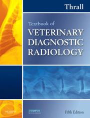 Cover of: Textbook of Veterinary Diagnostic Radiology by Donald E. Thrall