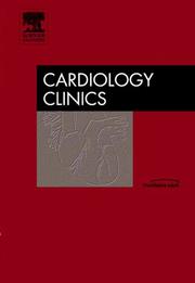 Cover of: Cardio Renal Disease, An Issue of Cardiology Clinics (The Clinics: Internal Medicine)