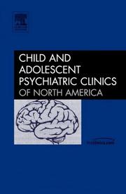 Cover of: Anxiety, An Issue of Child and Adolescent Psychiatric Clinics (The Clinics: Internal Medicine)