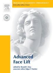 Cover of: Procedures in Cosmetic Dermatology Series: Advanced Face Lifting: Textbook with DVD (Procedures in Cosmetic Dermatology)