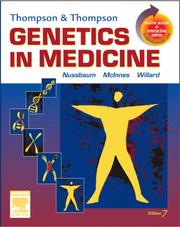 Cover of: Thompson & Thompson Genetics in Medicine by Robert L. Nussbaum, Roderick R. McInnes, Huntington F. Willard
