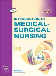 Cover of: Introduction to Medical-Surgical Nursing by Adrianne Dill Linton