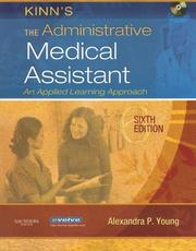 Cover of: Kinn's The Administrative Medical Assistant: An Applied Learning Approach