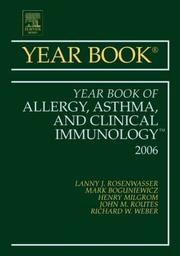 Cover of: Year Book of Allergy, Asthma, and Clinical Immunology (Year Books)