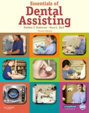 Cover of: Essentials of Dental Assisting by Debbie S. Robinson, Doni L. Bird