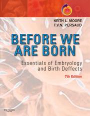 Cover of: Embryology   Keith  Moore