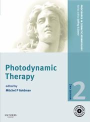 Cover of: Procedures in Cosmetic Dermatology Series: Photodynamic Therapy (Procedures in Cosmetic Dermatology)