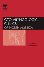 Cover of: Congenital Anomalies of the Head and Neck, An Issue of Otolaryngologic Clinics