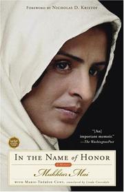 Cover of: In the Name of Honor by Mukhtar Mai, Marie-Therese Cuny