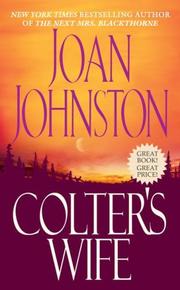Cover of: Colter's Wife by Joan Johnston