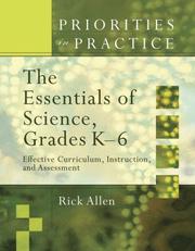 Cover of: The Essentials of Science, Grades K - 6 by Rick Allen, Rick Allen