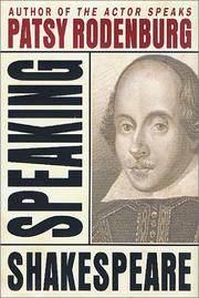 Cover of: Speaking Shakespeare