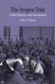 Cover of: The Scopes Trial: A Brief History with Documents