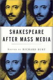 Cover of: Shakespeare after mass media
