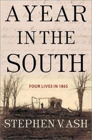 Cover of: A year in the South: four lives in 1865