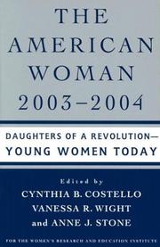 Cover of: The American Woman 2003-2004: Daughters of a Revolution - Young Women Today