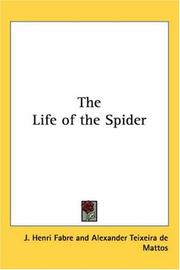 Cover of: The Life Of The Spider by Jean-Henri Fabre