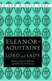 Cover of: Eleanor of Aquitaine by edited by Bonnie Wheeler and John Carmi Parsons.