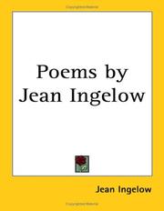 Cover of: Poems by Jean Ingelow by Jean Ingelow, Jean Ingelow