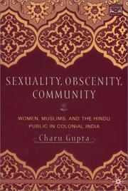Cover of: Sexuality, Obscenity, And Community | Charu Gupta