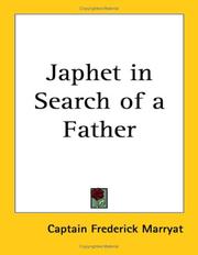Cover of: Japhet in Search of a Father by Frederick Marryat